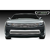 T-Rex Truck Products Grille Insert - Mesh Rectangular Polished Stainless Steel - 54033