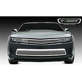 T-Rex Truck Products Grille Insert - Mesh Rectangular Polished Stainless Steel - 54033