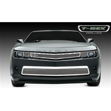 T-Rex Truck Products Grille Insert - Mesh Rectangular Polished Stainless Steel - 54033