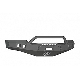 Road Armor Bumper Stealth Pre-Runner 1-Piece Design Steel Black - 316R4B