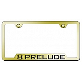 Automotive Gold License Plate Frame - Gold Stainless Steel - GFPREEG