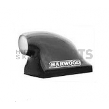 Harwood Fiberglass Hood Scoop - Dragster Gelcoat Black - 3155