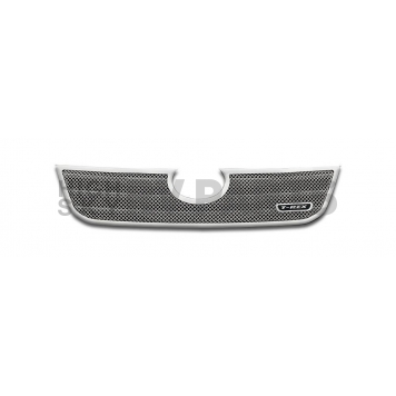 T-Rex Truck Products Grille Insert - Mesh Trapezoid Chrome Plated Stainless Steel - 56909