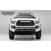 T-Rex Truck Products Grille Insert - Honeycomb Trapezoid Black Powder Coated Steel - 7319411BR