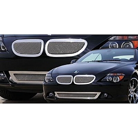 T-Rex Truck Products Grille Insert - Mesh Oval Polished Stainless Steel - 54997
