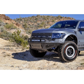 Addictive Desert Designs Stealth Fighter Bumper Powder Coated Steel Black - 0110325201