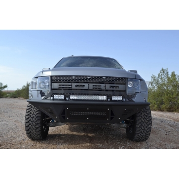 Addictive Desert Designs Stealth Fighter Bumper Powder Coated Steel Black - 0110325201-3