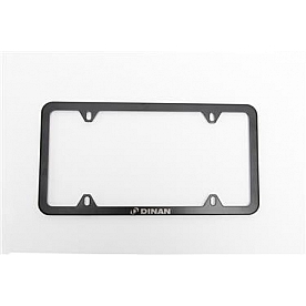 Dinan Performance License Plate Frame - Slimline Stainless Steel - D0100018