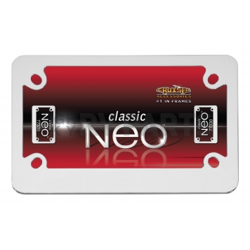 Cruiser License Plate Frame - MC Classic Die Cast Zinc - 77330