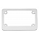 Cruiser License Plate Frame - MC Classic Die Cast Zinc - 77330