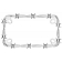 Cruiser License Plate Frame - MC Barbed Wire Die Cast Zinc - 77430