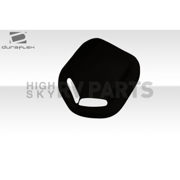 Extreme Dimensions Hood Scoop - Double Vented  Fiberglass Reinforced Plastic Black - 112542-3