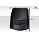 Extreme Dimensions Hood Scoop - Double Vented  Fiberglass Reinforced Plastic Black - 112447