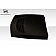 Extreme Dimensions Hood Scoop - Double Vented  Fiberglass Reinforced Plastic Black - 112447