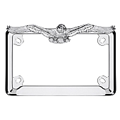 Cruiser License Plate Frame - MC Eagle Die Cast Zinc - 77023