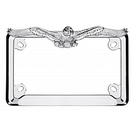 Cruiser License Plate Frame - MC Eagle Die Cast Zinc - 77023