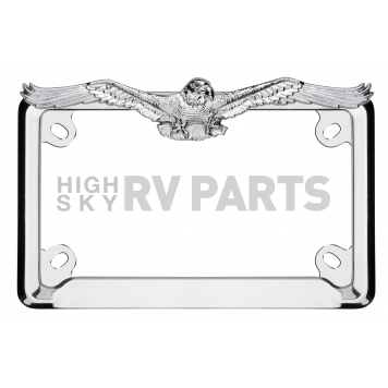 Cruiser License Plate Frame - MC Eagle Die Cast Zinc - 77023