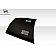 Extreme Dimensions Hood Scoop - Double Vented  Fiberglass Reinforced Plastic Black - 112448