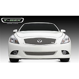 T-Rex Truck Products Grille Insert - Mesh Square Polished Stainless Steel - 54813