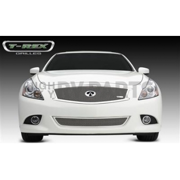 T-Rex Truck Products Grille Insert - Mesh Square Polished Stainless Steel - 54813