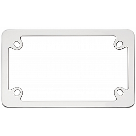 Cruiser License Plate Frame - MC Neo Die Cast Zinc - 77030