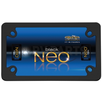 Cruiser License Plate Frame - MC Neo Die Cast Zinc - 77050-1
