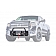 Warn Winch Mount - Mid-Frame Except PowerPlant Steel - 103209