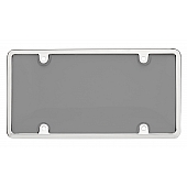 Cruiser License Plate Frame - Tuf Bubble Shield Die Cast Zinc - 62032