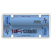 Cruiser License Plate Frame - Tuf Bubble Shield Die Cast Zinc - 62034