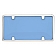 Cruiser License Plate Frame - Tuf Bubble Shield Die Cast Zinc - 62034