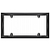 Cruiser License Plate Frame - Heavy Textured Powder Coated Gray - 58200