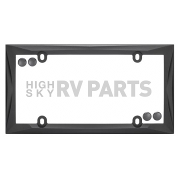 Cruiser License Plate Frame - Heavy Textured Powder Coated Gray - 58200-1