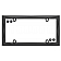 Cruiser License Plate Frame - Heavy Textured Powder Coated Gray - 58200