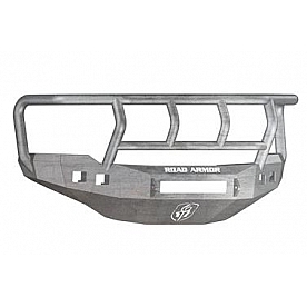 Road Armor Bumper Stealth Titan II 1-Piece Design Steel Natural - 382R2ZNW