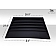 Extreme Dimensions Hood Scoop - Fiberglass Black - 112438
