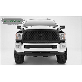 T-Rex Truck Products Grille Insert - Honeycomb Trapezoid Black Powder Coated Steel - 7714521BR