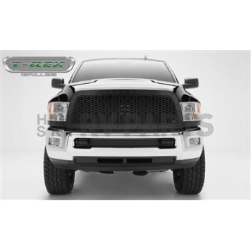 T-Rex Truck Products Grille Insert - Honeycomb Trapezoid Black Powder Coated Steel - 7714521BR