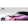 Extreme Dimensions Hood Scoop - Double Vented  Fiberglass Reinforced Plastic Black - 112440