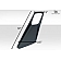 Extreme Dimensions Hood Scoop - Fiberglass Reinforced Plastic Black - 112445