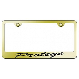 Automotive Gold License Plate Frame - Gold Stainless Steel - LFSPROEG