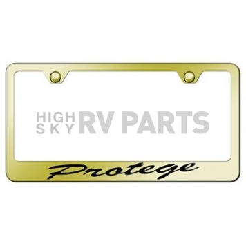 Automotive Gold License Plate Frame - Gold Stainless Steel - LFSPROEG