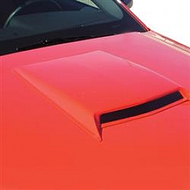 Astra/Hammond Hood Scoop - Performance Painted ABS Plastic Black - 20467
