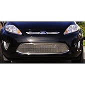 T-Rex Truck Products Grille Insert - Mesh Rectangular Polished Stainless Steel - 54588
