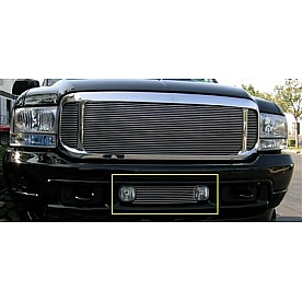 T-Rex Truck Products Bumper Grille Insert Horizontal Bar Polished Silver Billet Aluminum - 25567