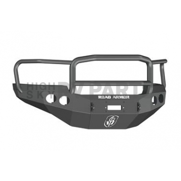 Road Armor Bumper Stealth Lonestar 1-Piece Design Steel Black - 38405B