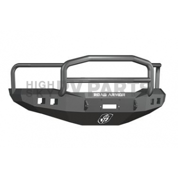 Road Armor Bumper Stealth Lonestar 1-Piece Design Steel Black - 406R5B