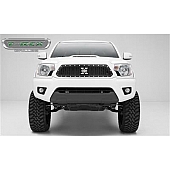 T-Rex Truck Products Grille Insert - Honeycomb Trapezoid Black Powder Coated Steel - 7719381