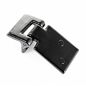 Omix-Ada Tailgate Hinge - Painted Steel Silver Single - 55075295