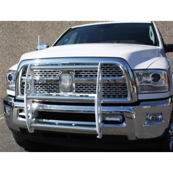 All Sales Grille Guard - White Gloss Powder Coated Aluminum - 19285WS