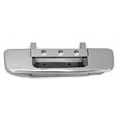 All Sales Tailgate Handle - Polished Aluminum Silver - 423D